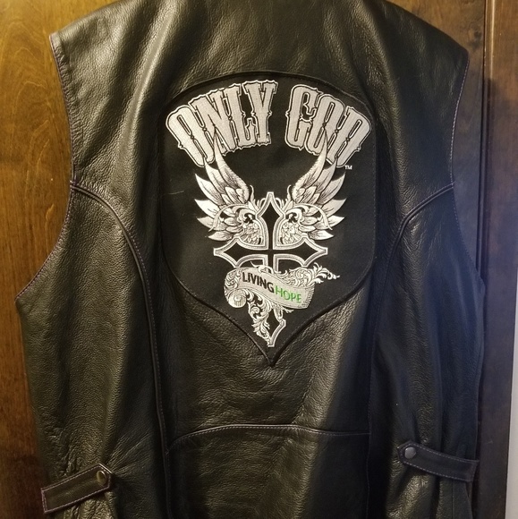 Leather vest - Picture 3 of 8